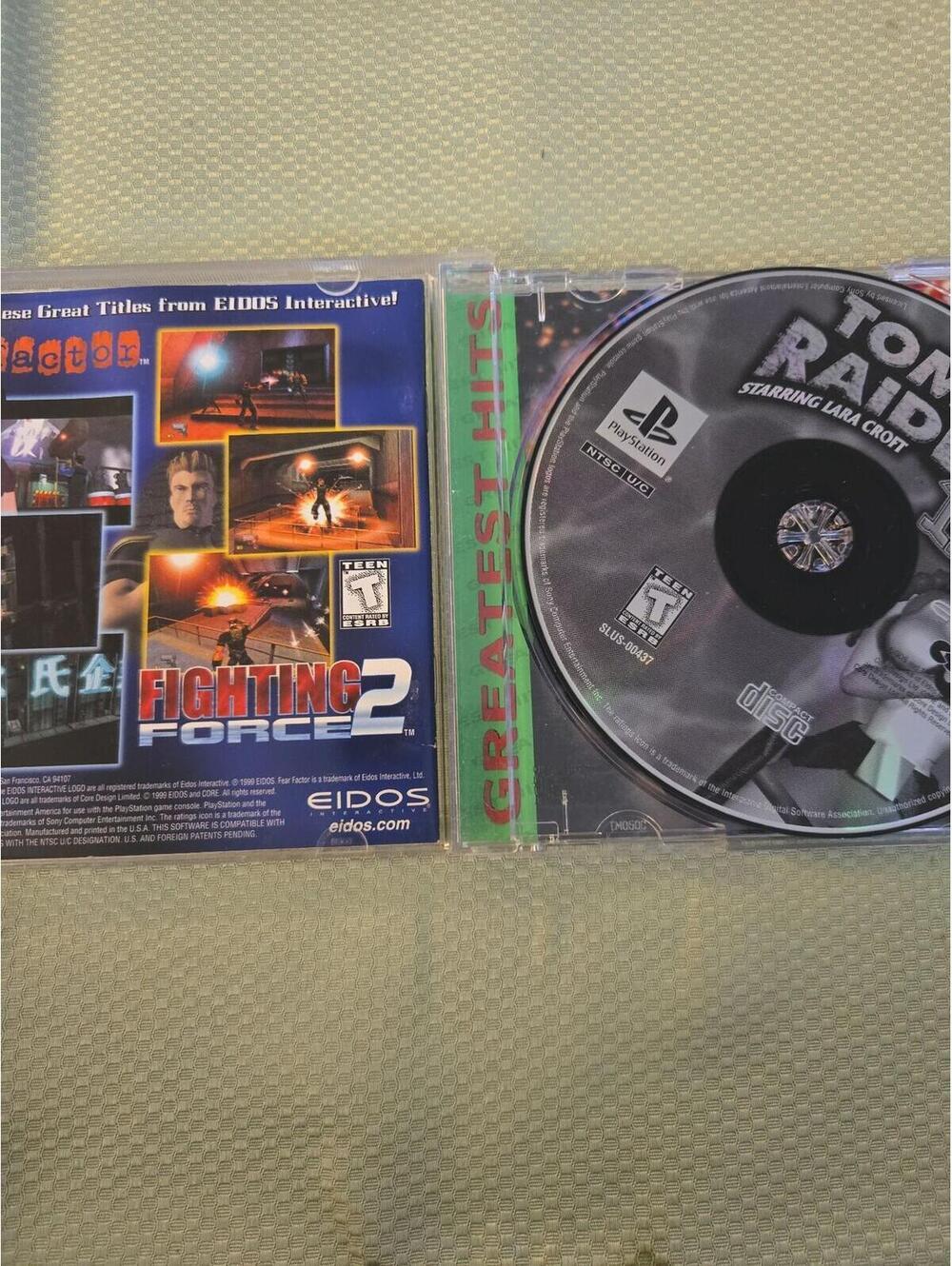 Tomb Raider II PlayStation 1 PS1 Greatest Hits Edition Complete - Picture 2 of 4